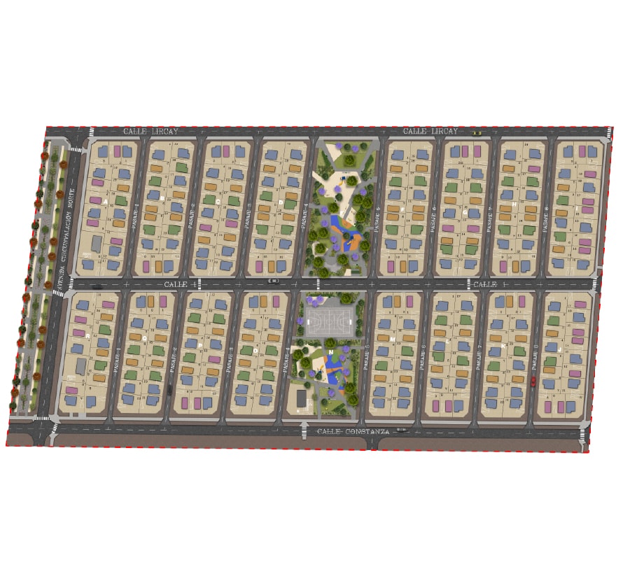 Masterplan Condominio Pinares IV