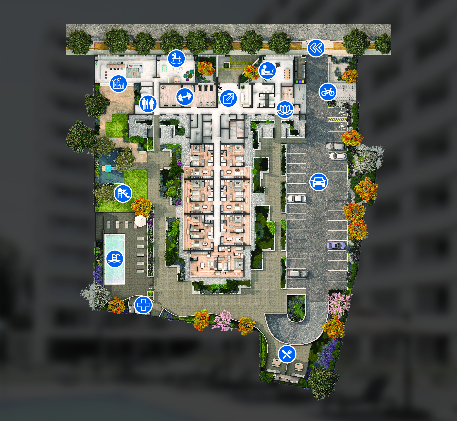 Masterplan Condominio Alcázar